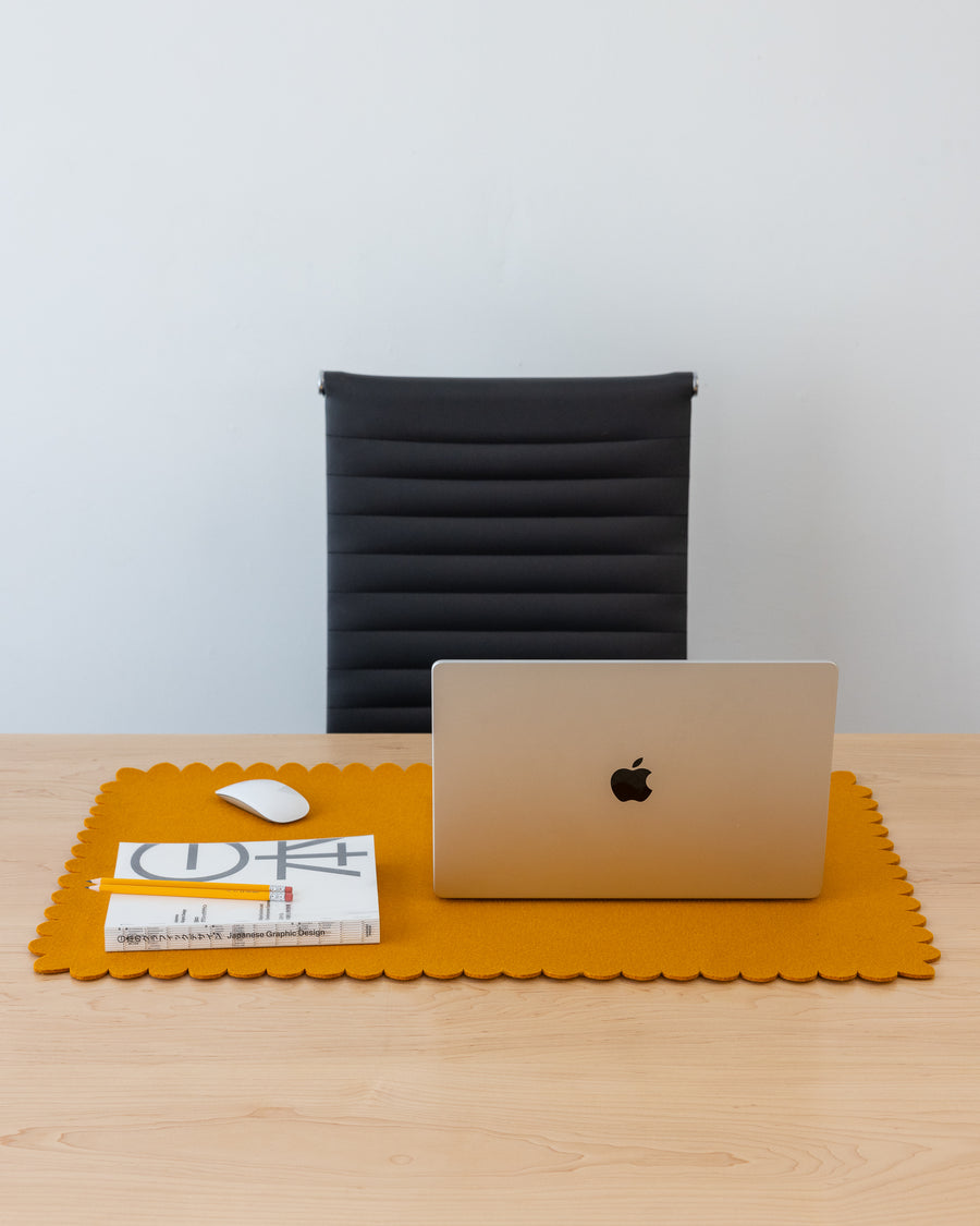 Crest Edge Merino Wool Large Desk Pad