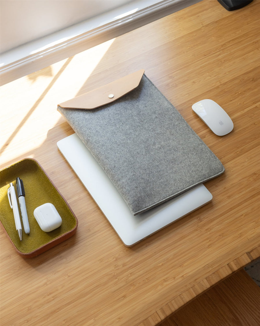 Merino Wool 14" Laptop Computer Sleeve