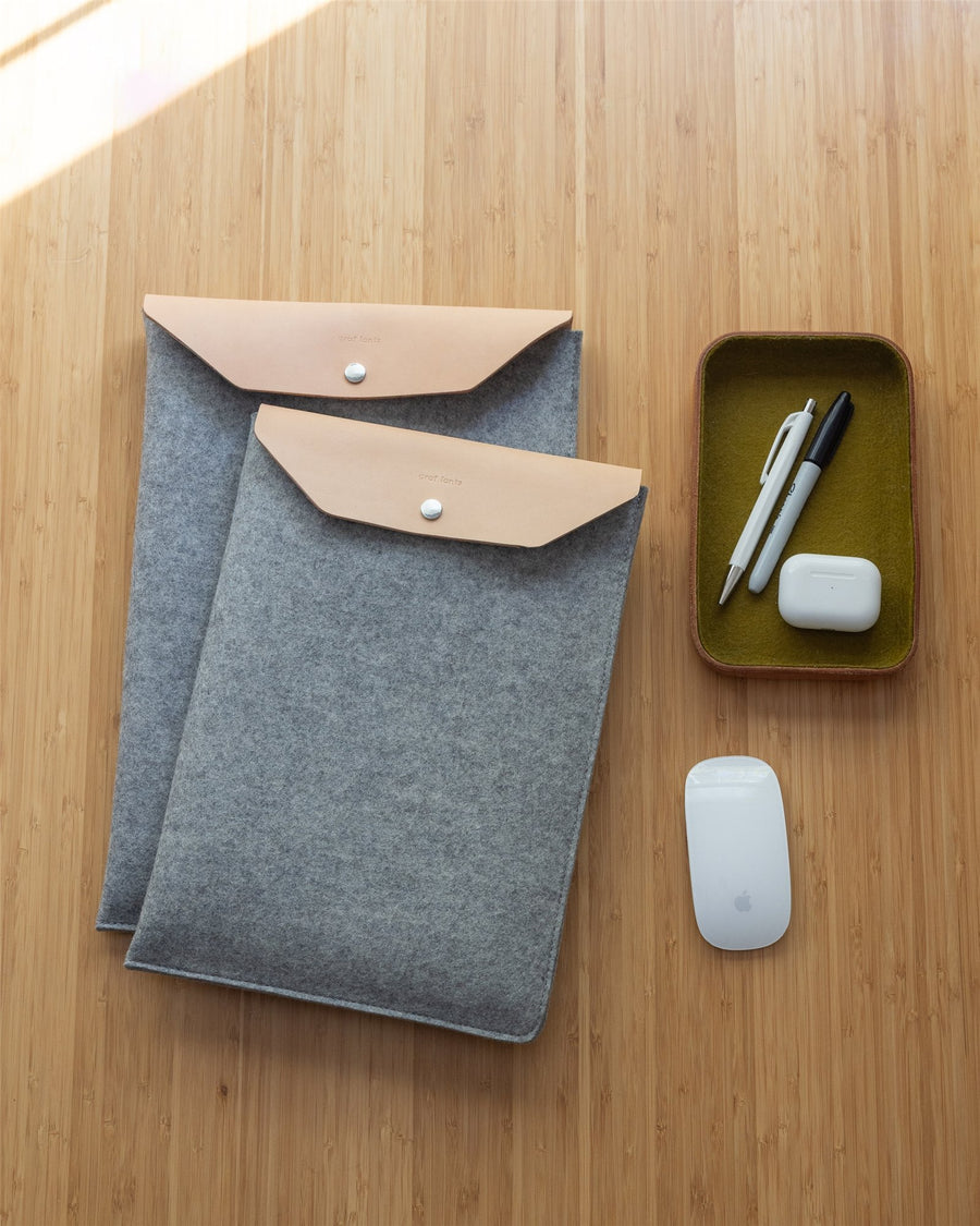 Merino Wool 16" Laptop Computer Sleeve