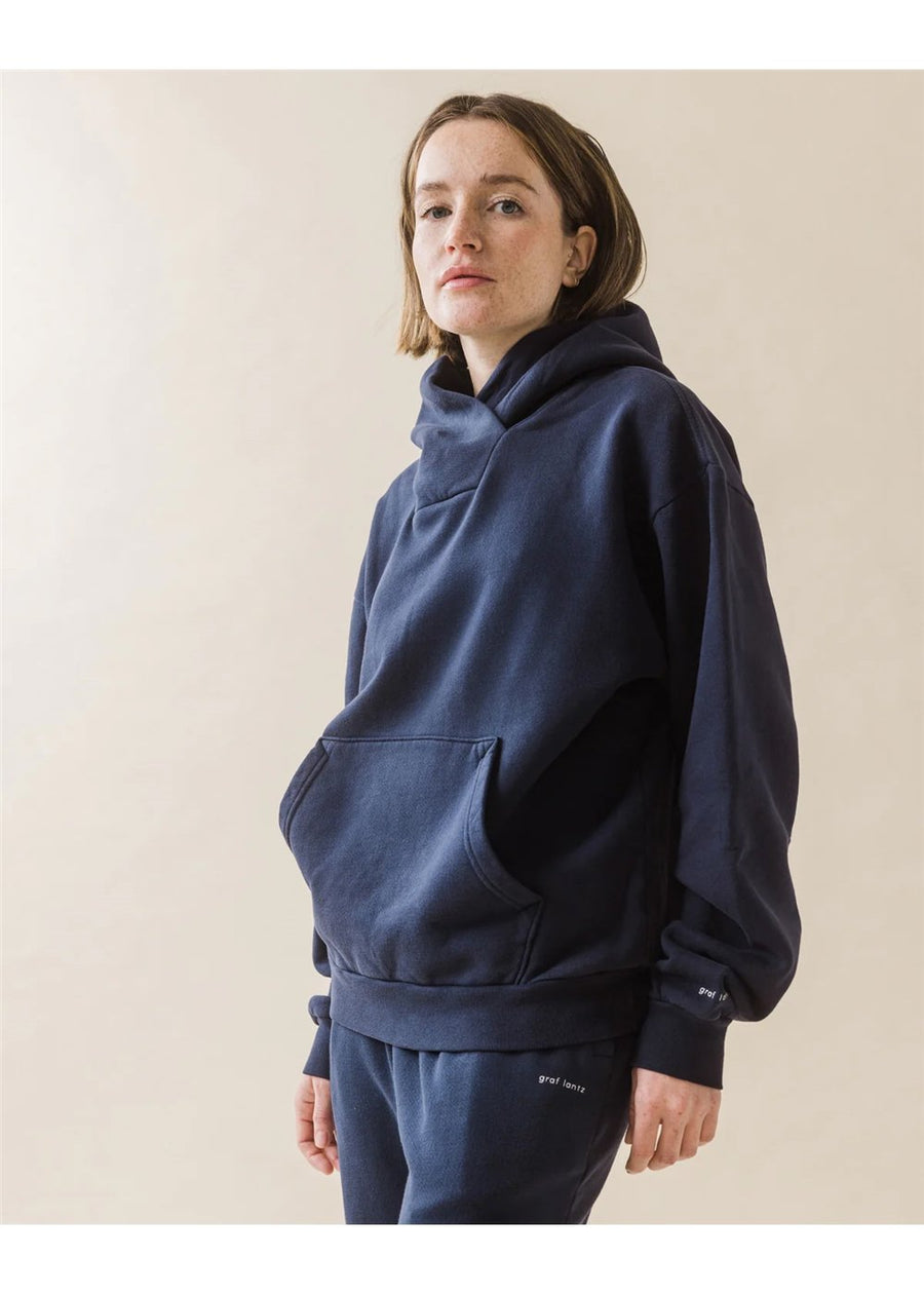 Haus Organic Cotton Fleece Hoodie Pullover