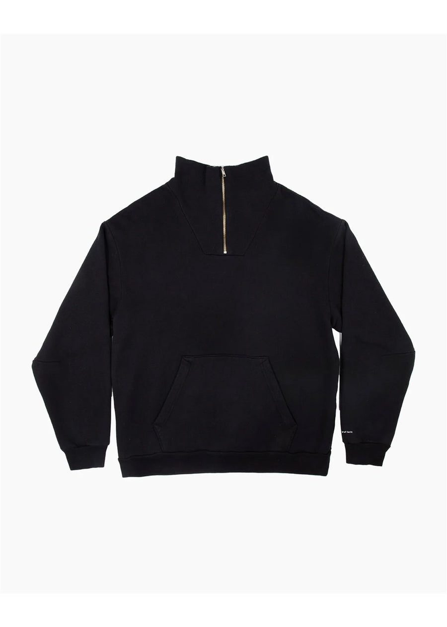 Haus Organic Cotton Fleece Quarter Zip Pullover