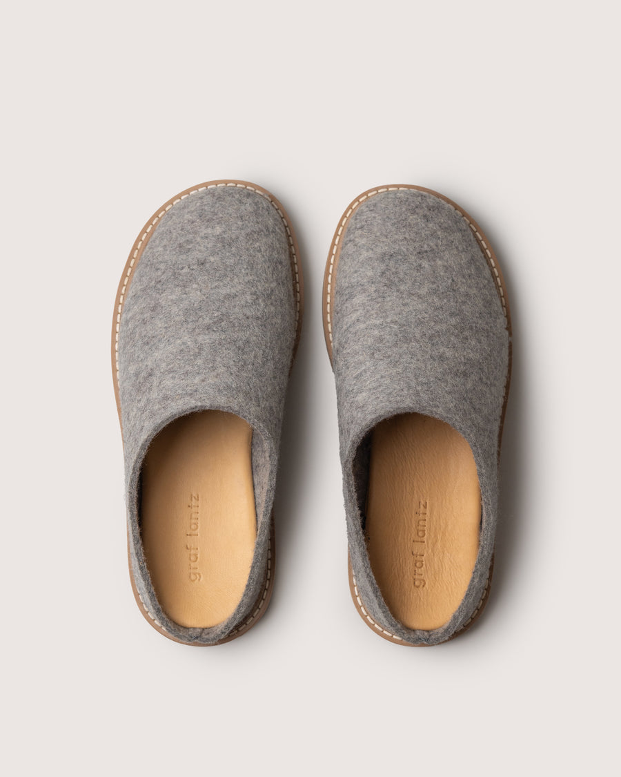 Maru Merino Wool Clog