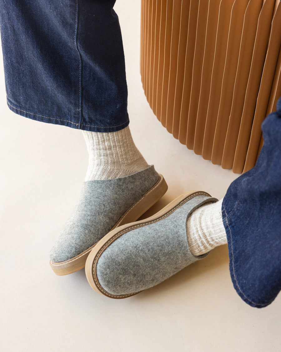 Maru Merino Wool Clog