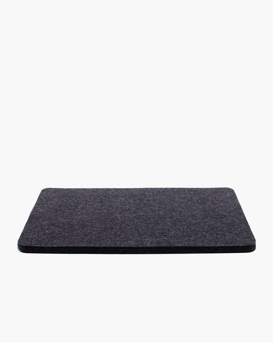 The Iconic Rectangle Merino Wool Felt Placemat - 4 Pack