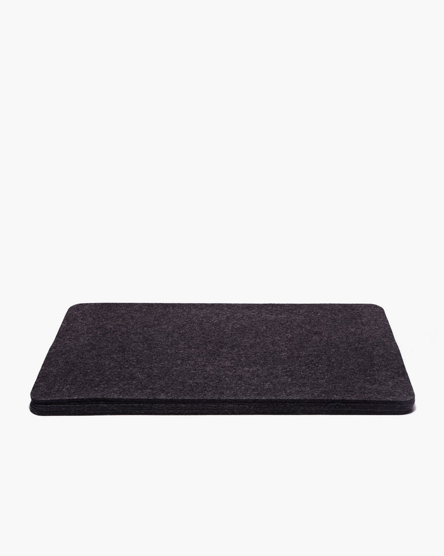 The Iconic Rectangle Merino Wool Felt Placemat - 4 Pack