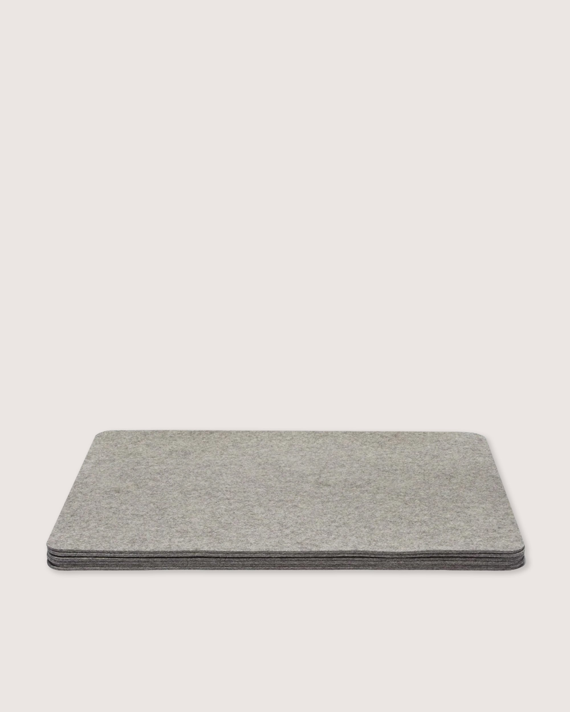 Merino Wool Rectangle Placemat - 6 Pack