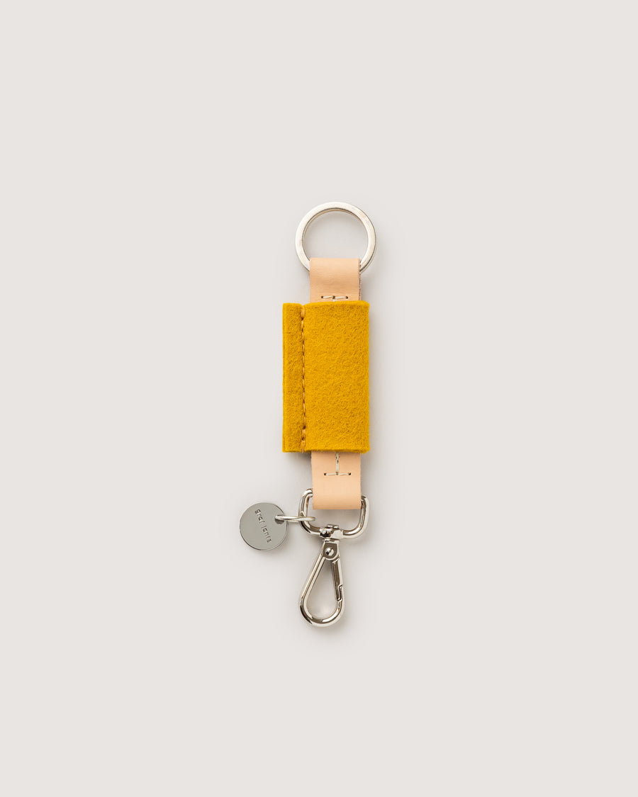As attractive as they are functional: our Key Bar Fob, here in dijon color