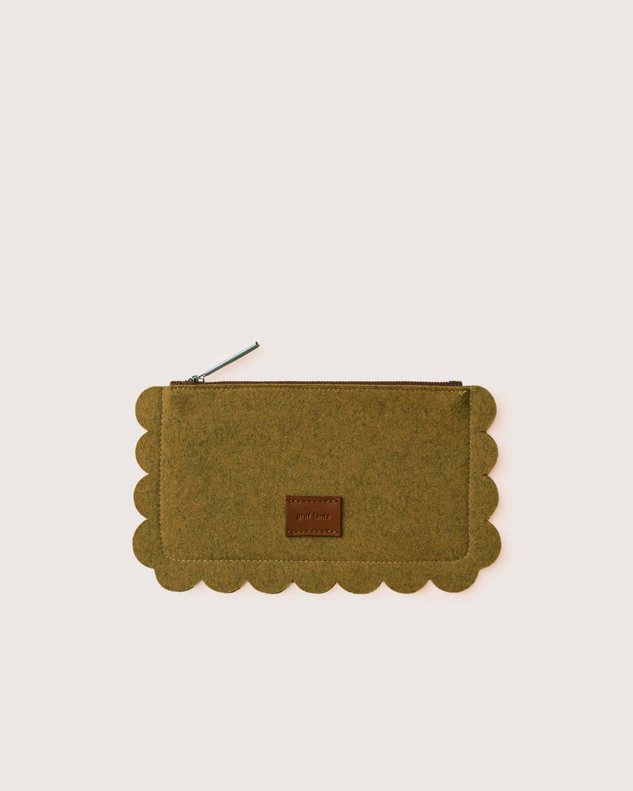 Deco Edge Merino Wool Pouch