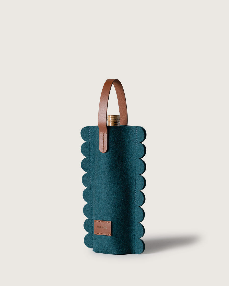 Deco Edge Merino Wool Bottle Bag - Kombu