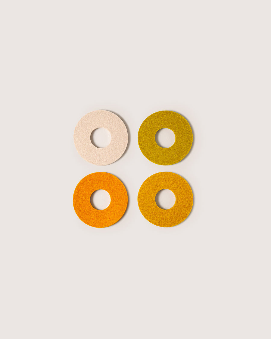 Circle Napkin Rings - Set of 4