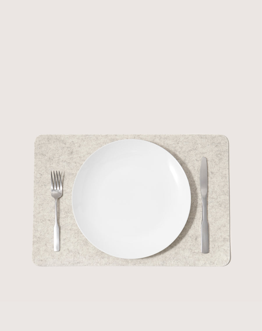 Merino Wool Rectangle Placemat