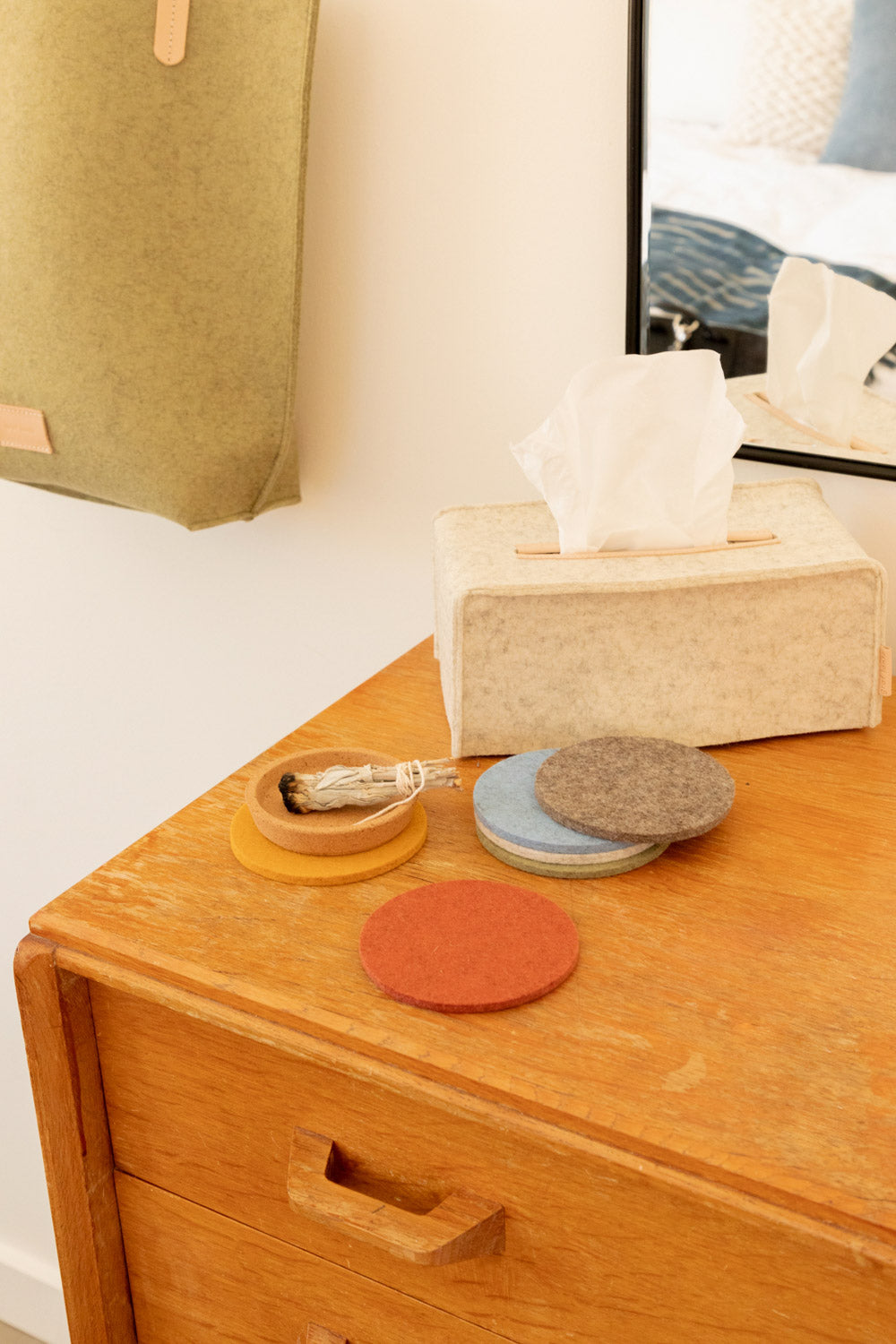 Bierfilzl Round Coaster Felt Multi 6 Pack (6634934730861)