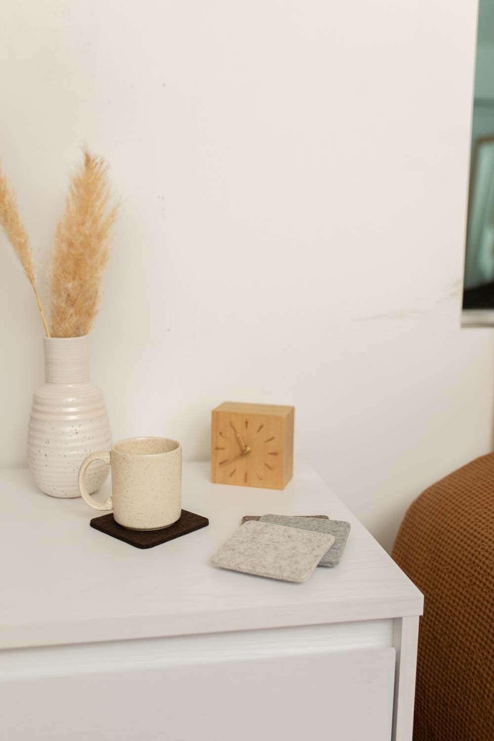 Bierfilzl Square Coaster Felt Multi 4 Pack (4866128773229)