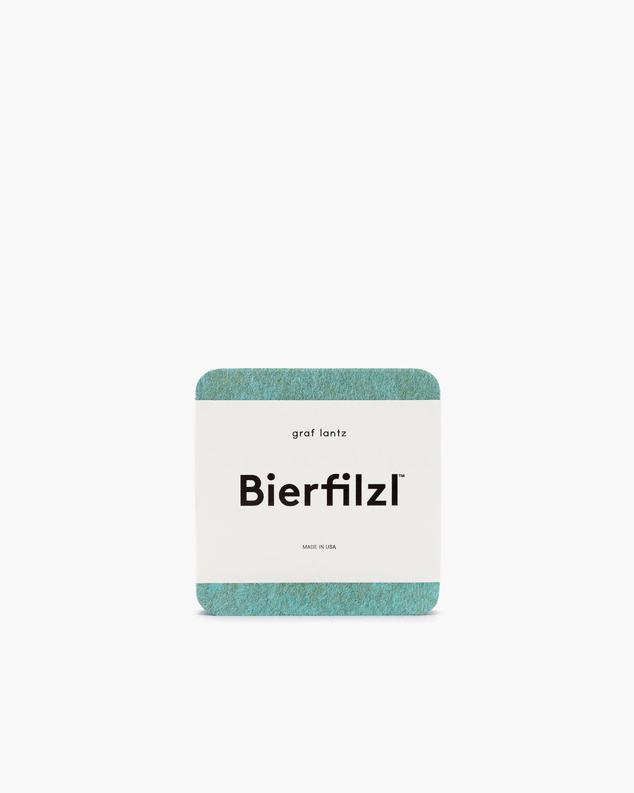 Bierfilzl Merino Wool Square Coaster Solid 4 Pack  *End of Season Sale*