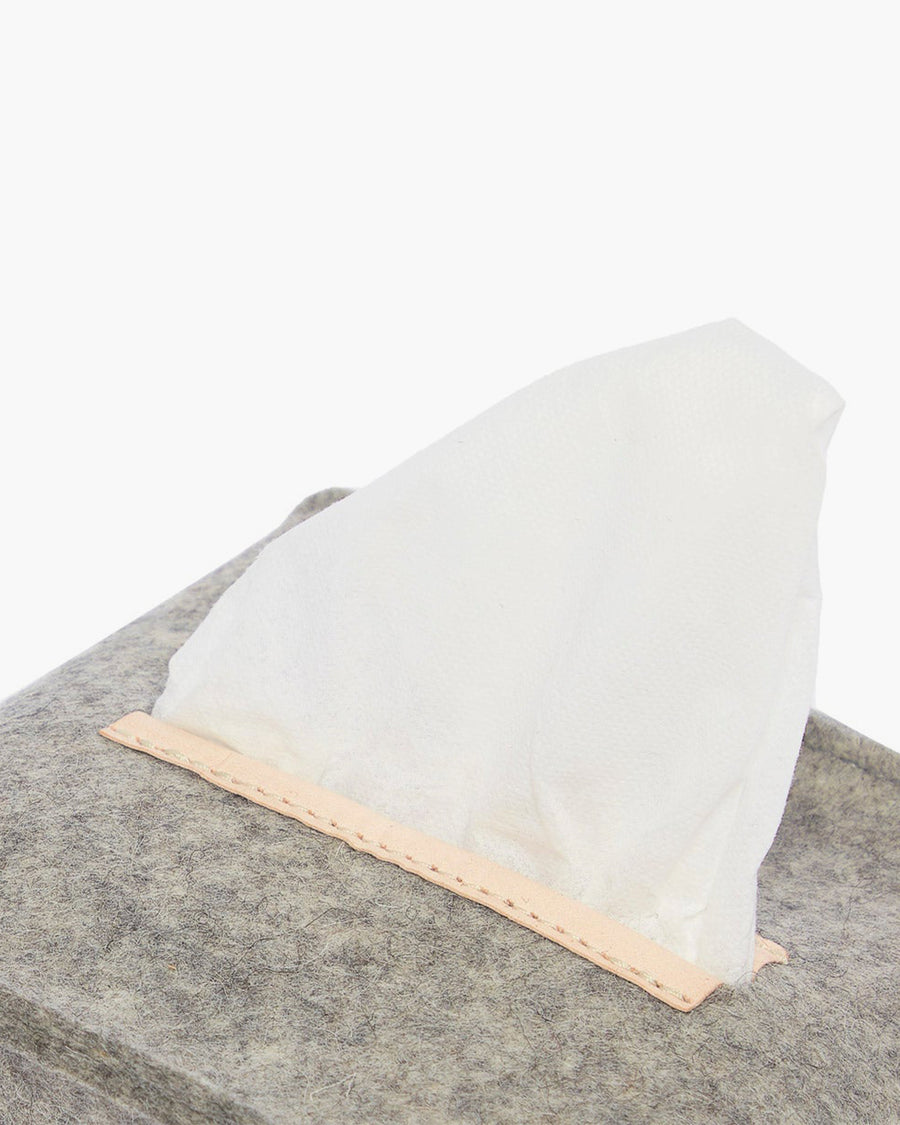 The Iconic Small Merino Wool Felt Tissue Box Cover