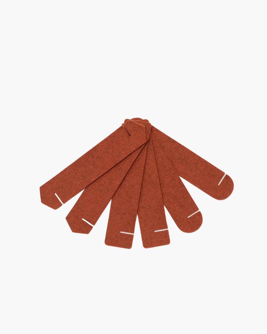 Maki Merino Wool Napkin Rings - 6 Pack - Final Sale
