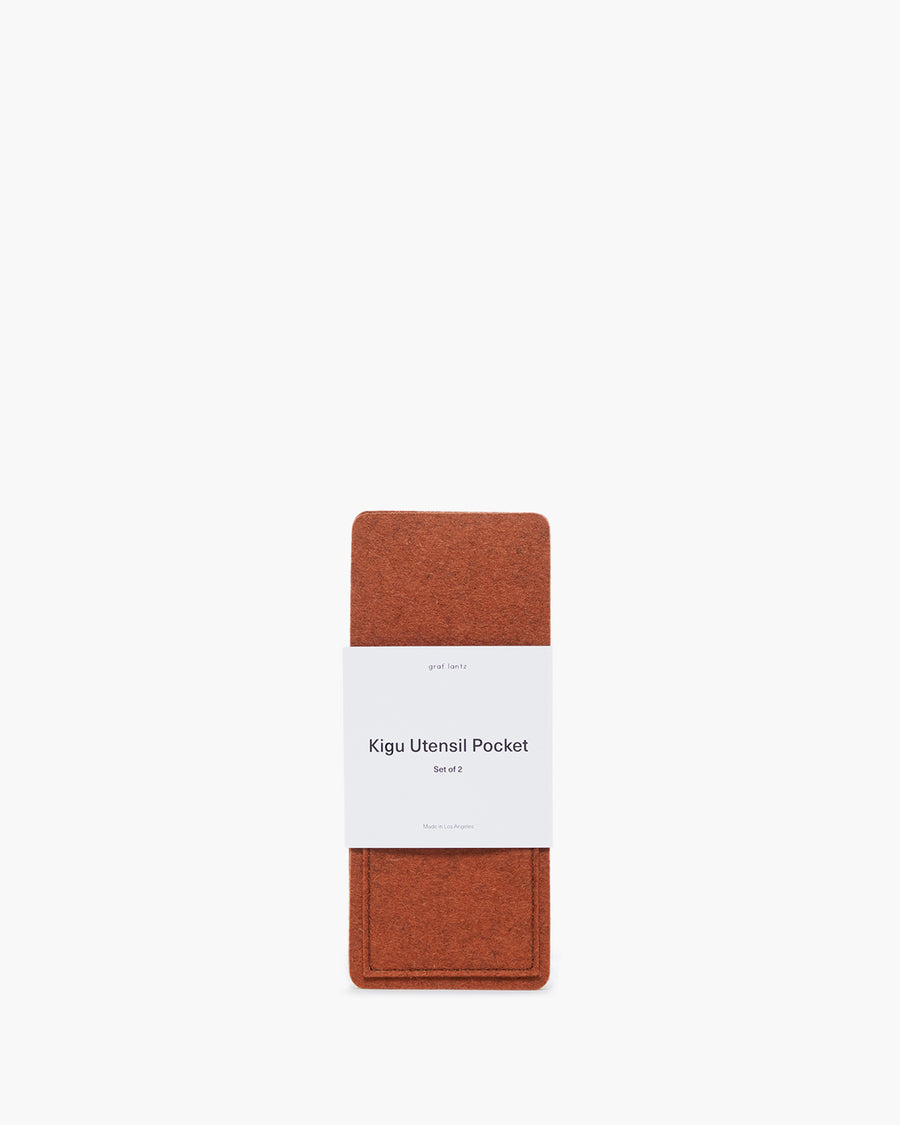 Kigu Merino Wool Utensil Pocket - 2 Pack - Final Sale