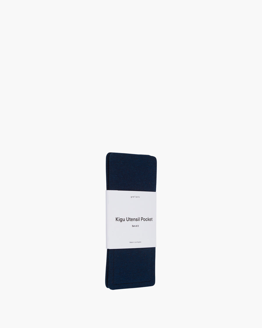 Kigu Merino Wool Felt Utensil Pocket 2 Pack - Final Sale