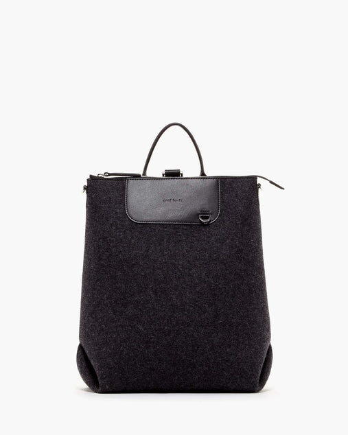 Bedford Belt Bag - Granite Felt, Sienna Leather – TheHans