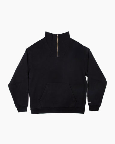 Haus Organic Cotton Fleece Quarter Zip Pullover - Final Sale